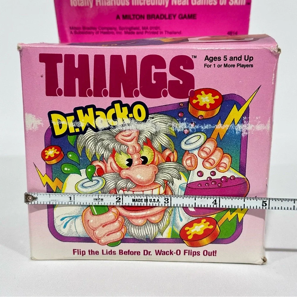 Vintage Milton Bradley T.H.I.N.G.S. Dr. Wack-o Game